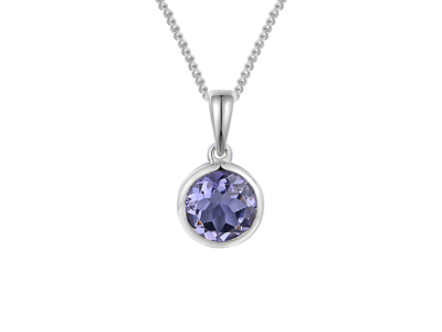 Iolite Orbit Necklace