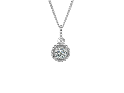 April Birthstone Cubic Zirconia Vita Necklace