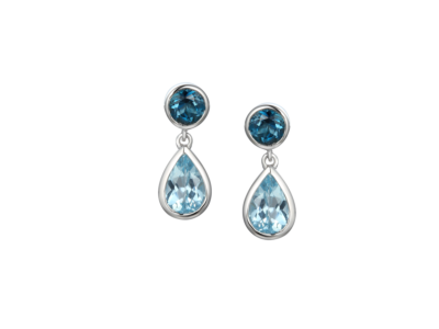 Duo Bleu Earrings