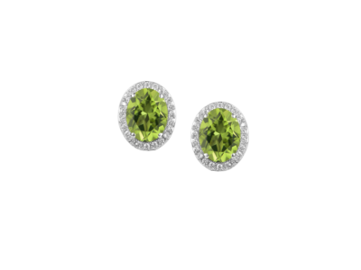 Regal Green Earrings