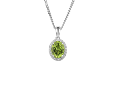 Regal Peridot Necklace