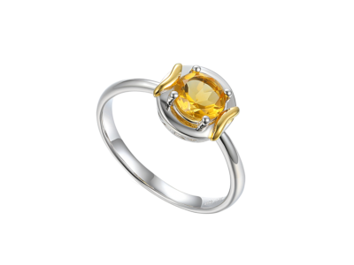 Compass Citrine Ring