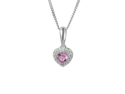 Desire Pink Sapphire Necklace