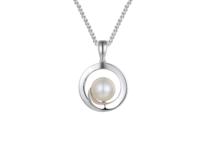 Curling Pearl Necklace