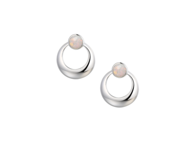 Ringlet Opal Earrings