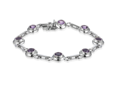 Elements Amethyst Bracelet