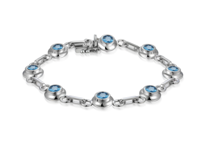 Elements Blue Topaz Bracelet