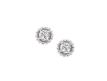 April Birthstone Cubic Zirconia Vita Earrings