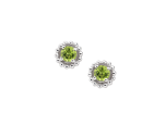 August Birthstone Peridot Vita Earrings