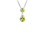 Duo Vert Necklace