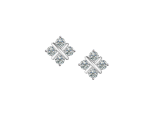 Snow Serenity Cubic Zirconia Earrings