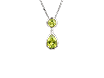 Duo Vert Necklace