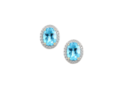 Regal Blue Earring