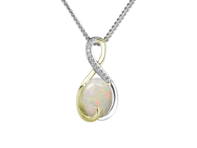 Reverso Opal Necklace