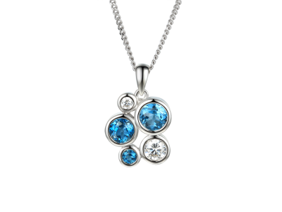 Fantasia Symphony Blue Necklace