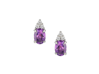 Elation Amethyst Earrings