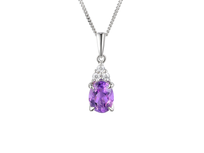 Elation Amethyst Necklace