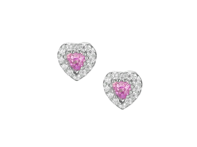 Desire Pink Sapphire Earrings